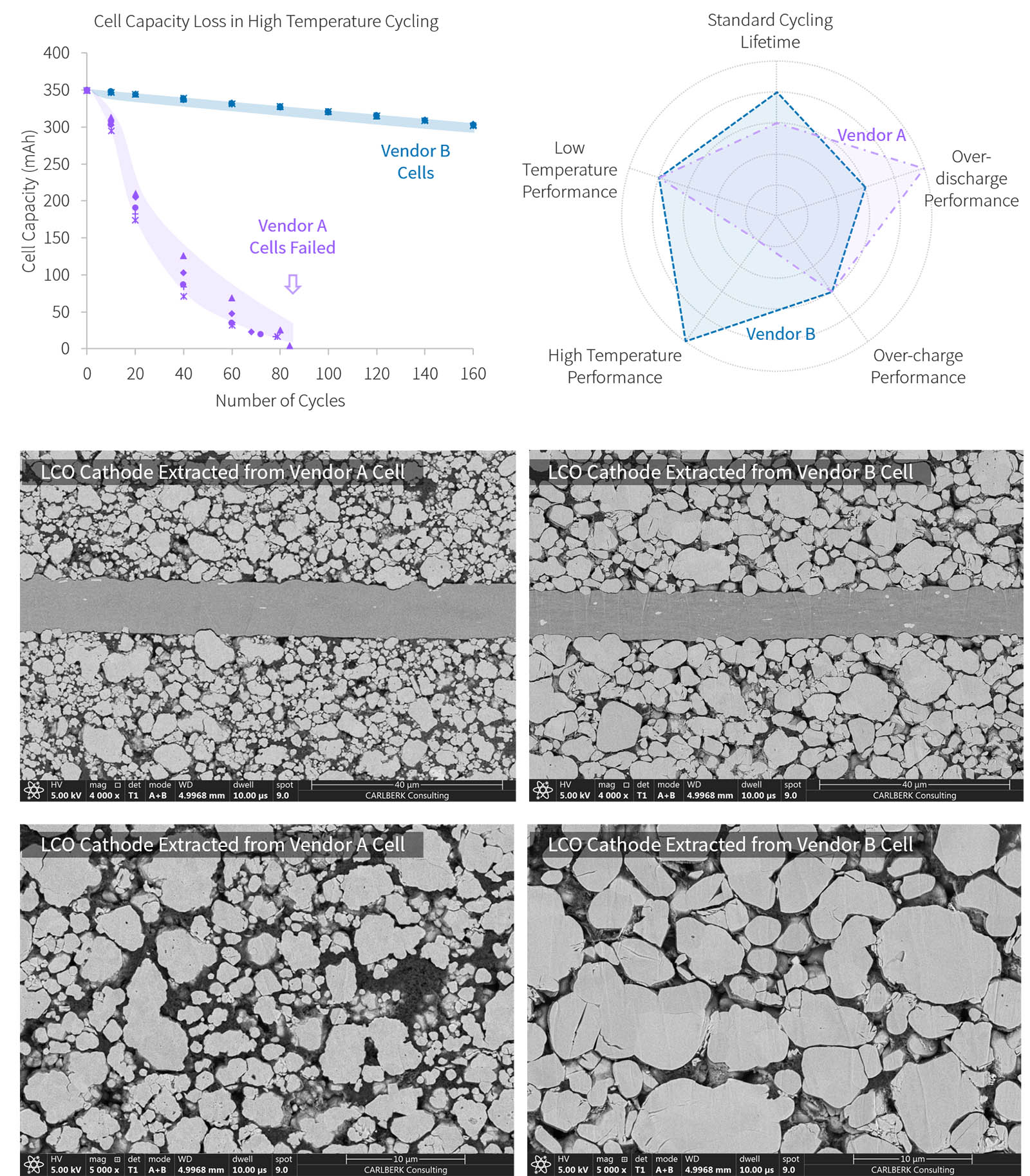 Comparison of Candidate Cells Sourced from Two Vendors